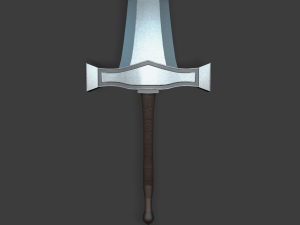 Middle Ages Sword 3Dモデル