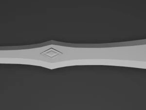 Middle Ages Sword 3D Model