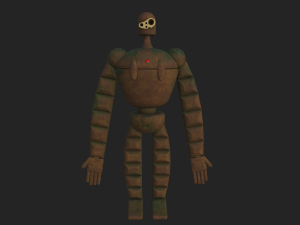 Castle In The Sky Laputa Robot 3Dモデル