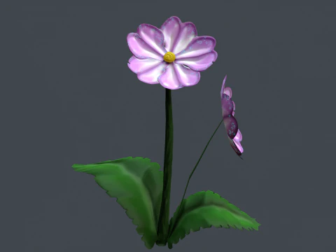 Fiori stilizzati2 Modello 3D