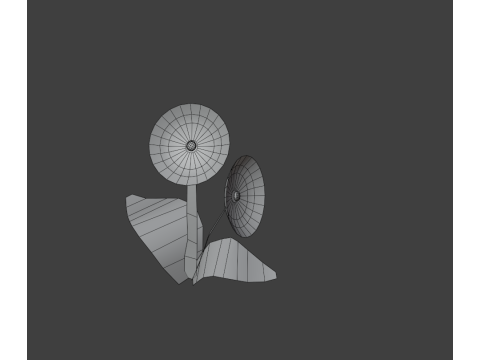 Stylized Flowers2 Model 3D