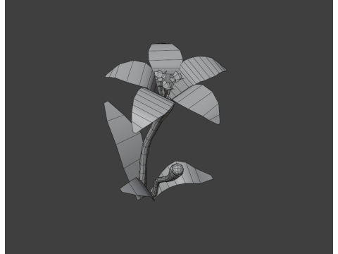Stylized Flowers3 Modelo 3D