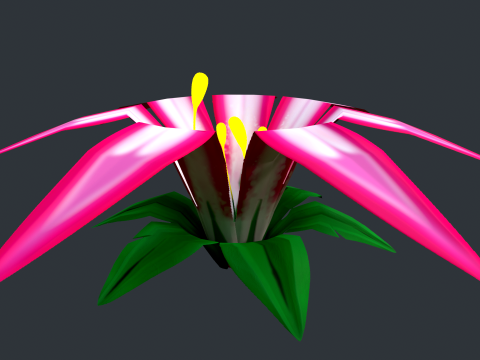 Stylized Flowers5 Modello 3D