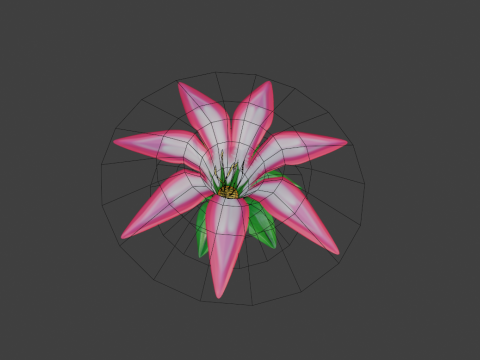 Stylized Flowers5 Modello 3D