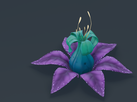 Stylized Flowers6 3D मॉडल