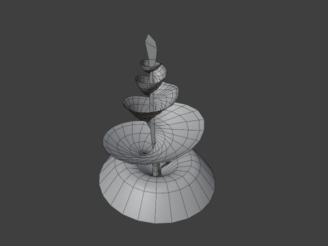 Stylized Flowers7 3D Model