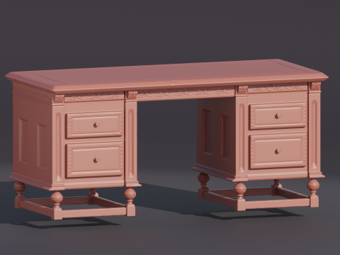 Stylized table 3D Model