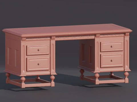 Stylized table 3D Model