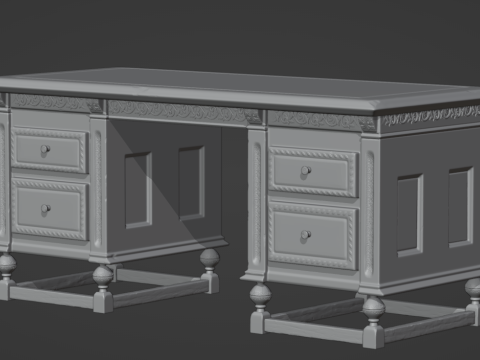 Stylized table 3D Model