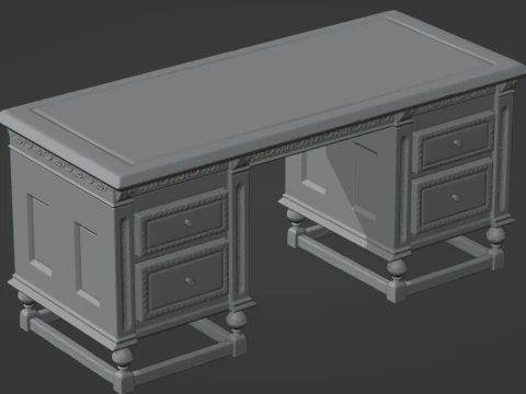 Stylized table 3D Model