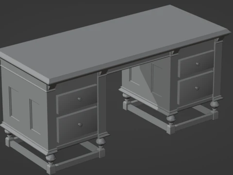 Stylized table 3D Model