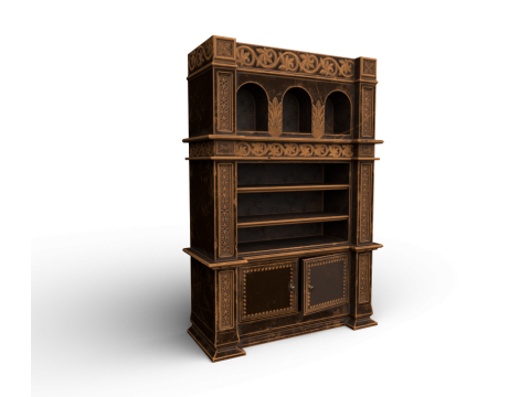 Bookcase 3D-Modell