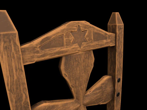 Stylized Chair 3D Model