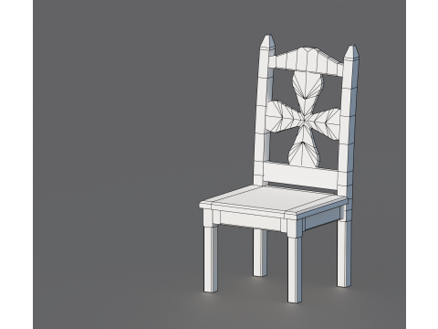 Stylized Chair 3D 模型