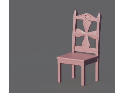 Stylized Chair 3D 模型
