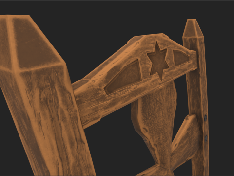 Stylized Chair 3D 模型
