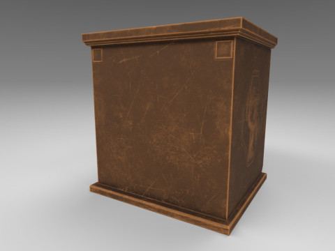 Small Night Table 3Dモデル