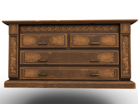 Night Table 3D Model