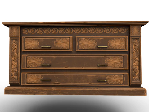 Night Table 3D Model