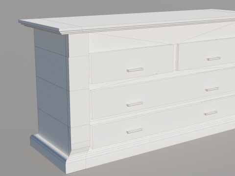 Night Table 3D Model