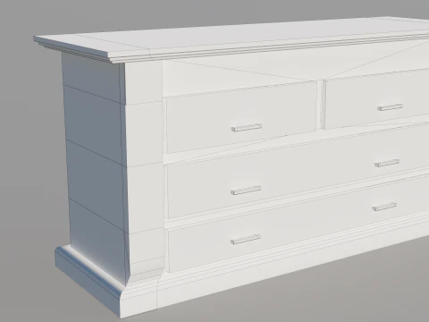 Night Table 3D Model