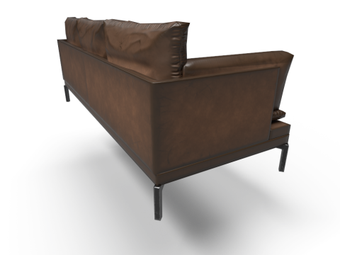 Stylized Sofa 3D मॉडल