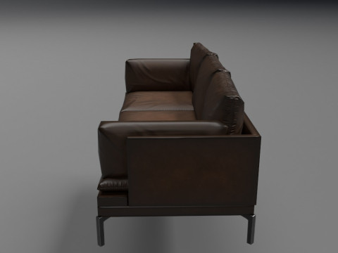 Stylized Sofa 3D मॉडल