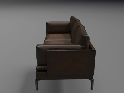 Stylized Sofa 3D Model