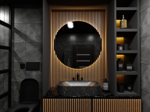 BathRoom Model 3D
