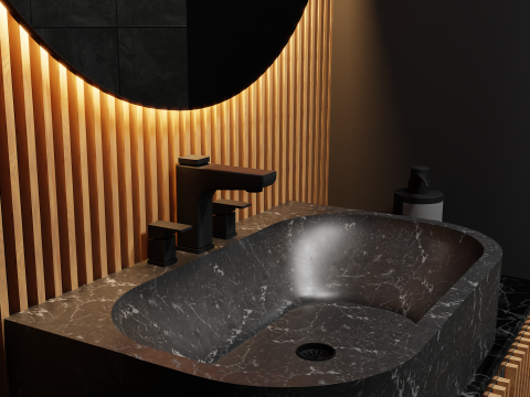 BathRoom Model 3D