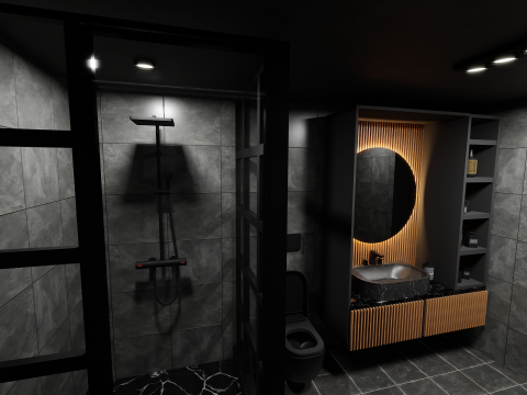 BathRoom Model 3D