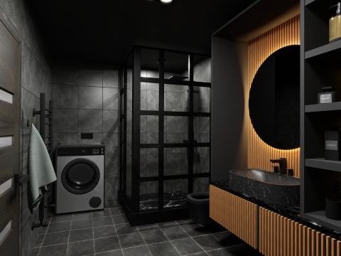 BathRoom Model 3D