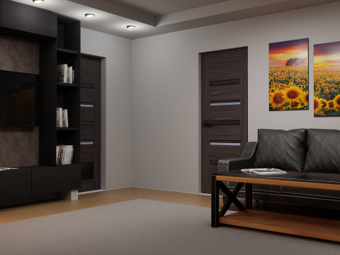 LivingRoom Modèle 3D
