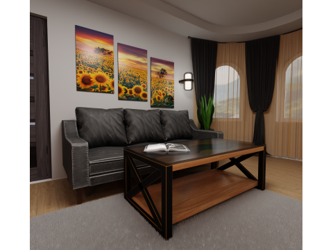 LivingRoom Modèle 3D