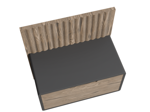 Bedside Table 3D Model