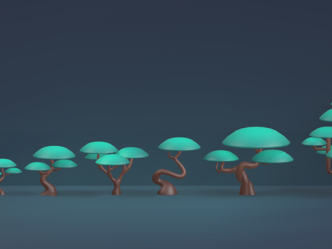 Low Poly Tree Pack 3D Model