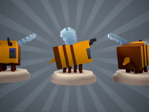 Pacchetto scacchi Minecraft Modello di stampa 3D