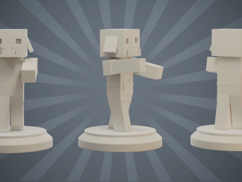 Figura Piglin Minecraft Modelo de Impressão 3D
