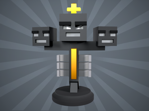 Figura murchar do Minecraft Modelo de Impressão 3D