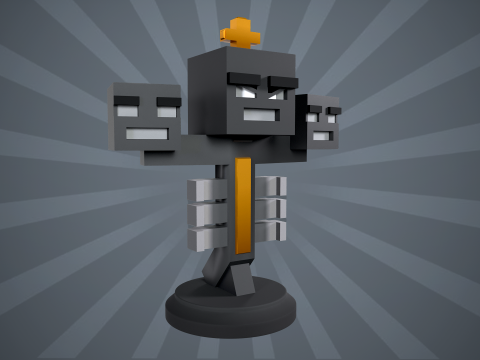 Figura murchar do Minecraft Modelo de Impressão 3D