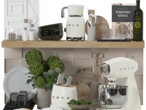 Accessori da cucina-01 Modello 3D