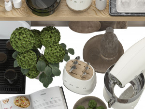 Kitchen accessories-01 3D Модель