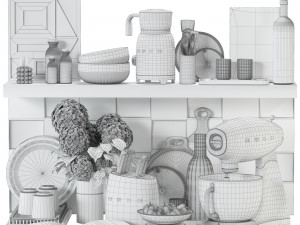 Kitchen accessories-01 3D Модель