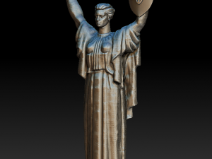 STATUETTE UKRAINE MOTHER Modelo de Impressão 3D