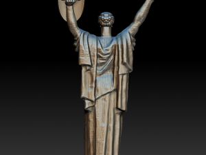 STATUETTE UKRAINE MOTHER Modelo de Impressão 3D