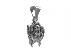 Liontin kerub Model Cetak 3D
