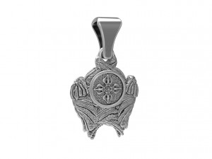 Cherub pendant Model Cetak 3D