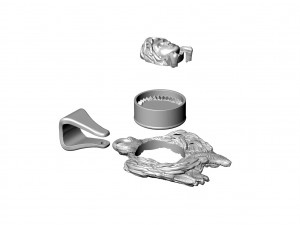 Cherub pendant Model Cetak 3D