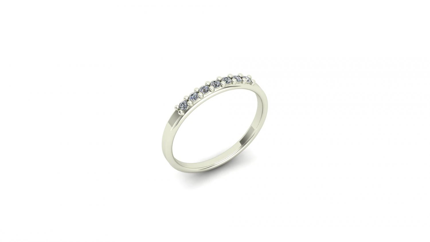 7-STONE ENGAGEMENT RING 3D print model 3D Print Model .c4d .max .obj .3ds .fbx .stl .blend