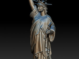 The Statue of Liberty Model Cetak 3D